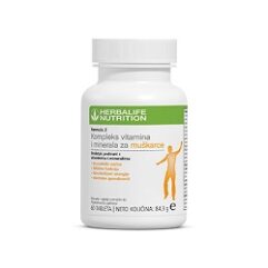 Herbalife F2, Kompleks vitamina i minerala za muškarce, 60 tableta