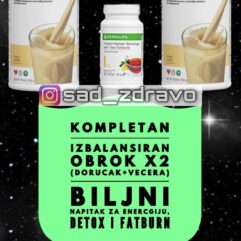 Akcija Herbalife obrok X2