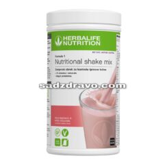 rbalife Formula 1 bez soje, glutena i sadrži protein graška.